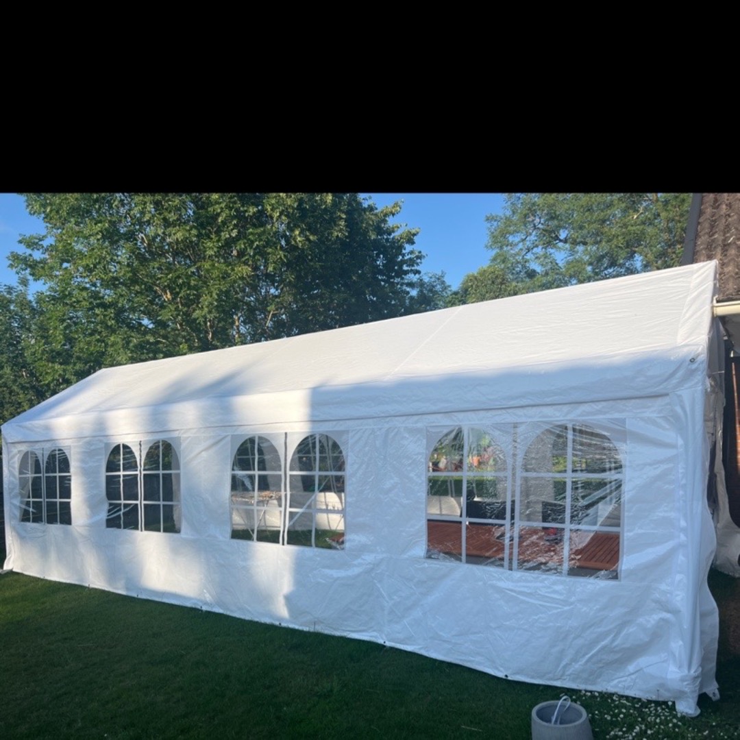 Partytält 8x3m