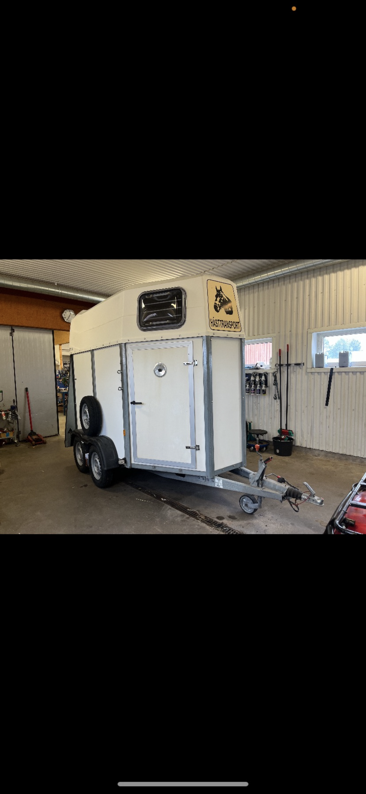 Hästtransport uthyres