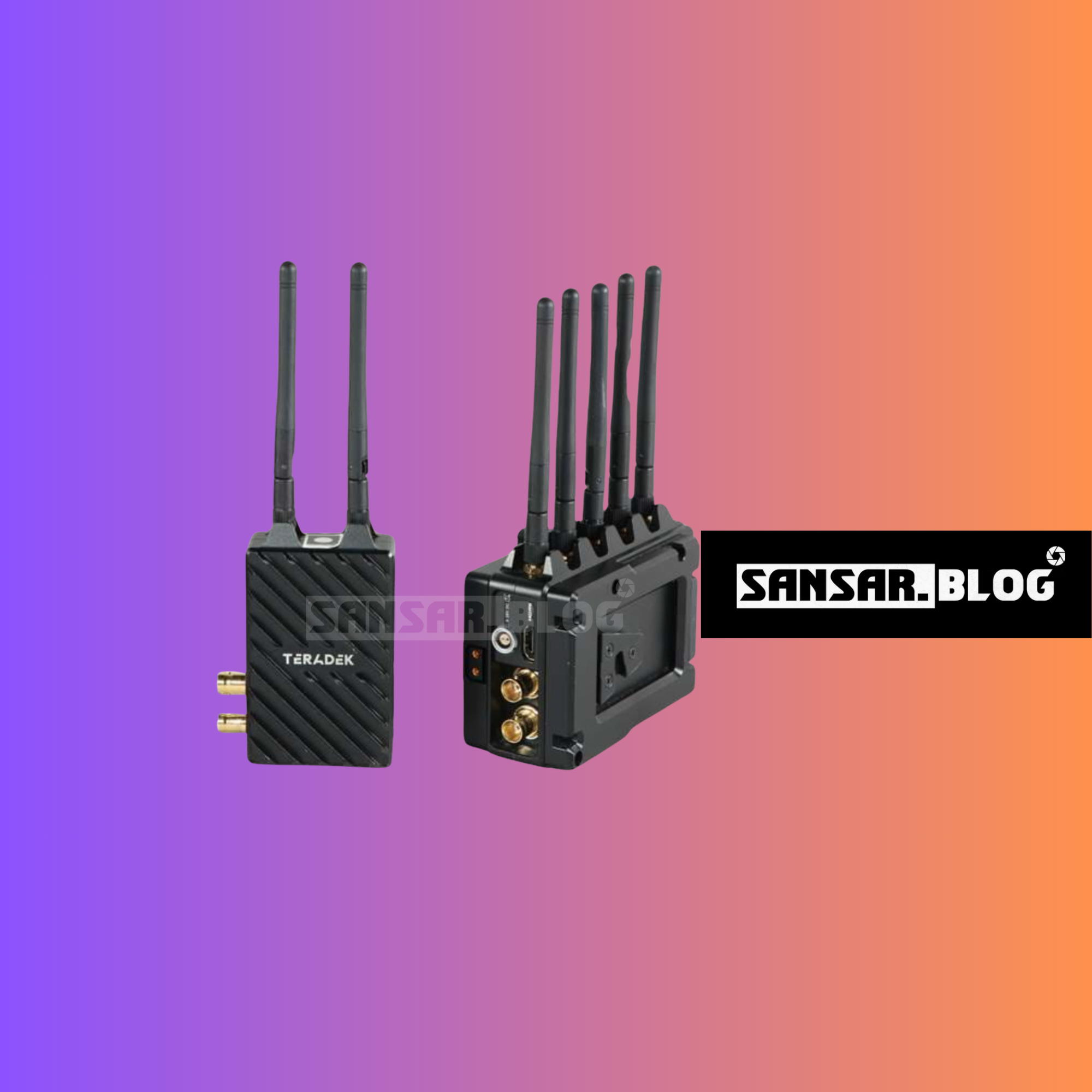 Teradek  deluxe set – zero delay wireless | v-mount
