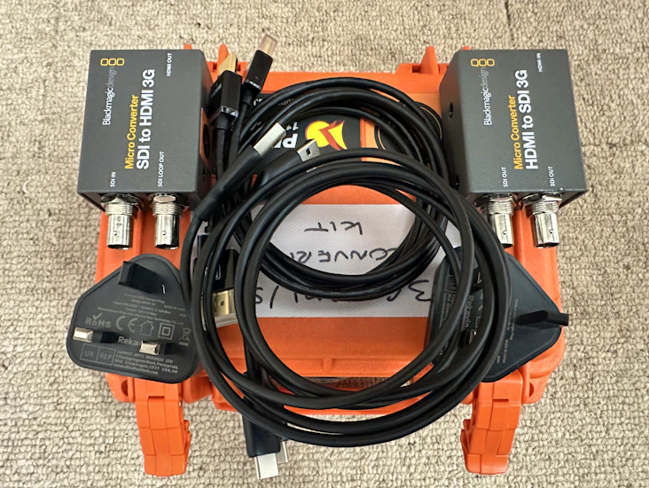 Blackmagic 3g hdmi/sdi micro converter pair