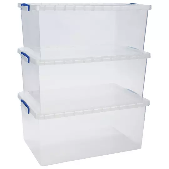 Storage bins x 3 