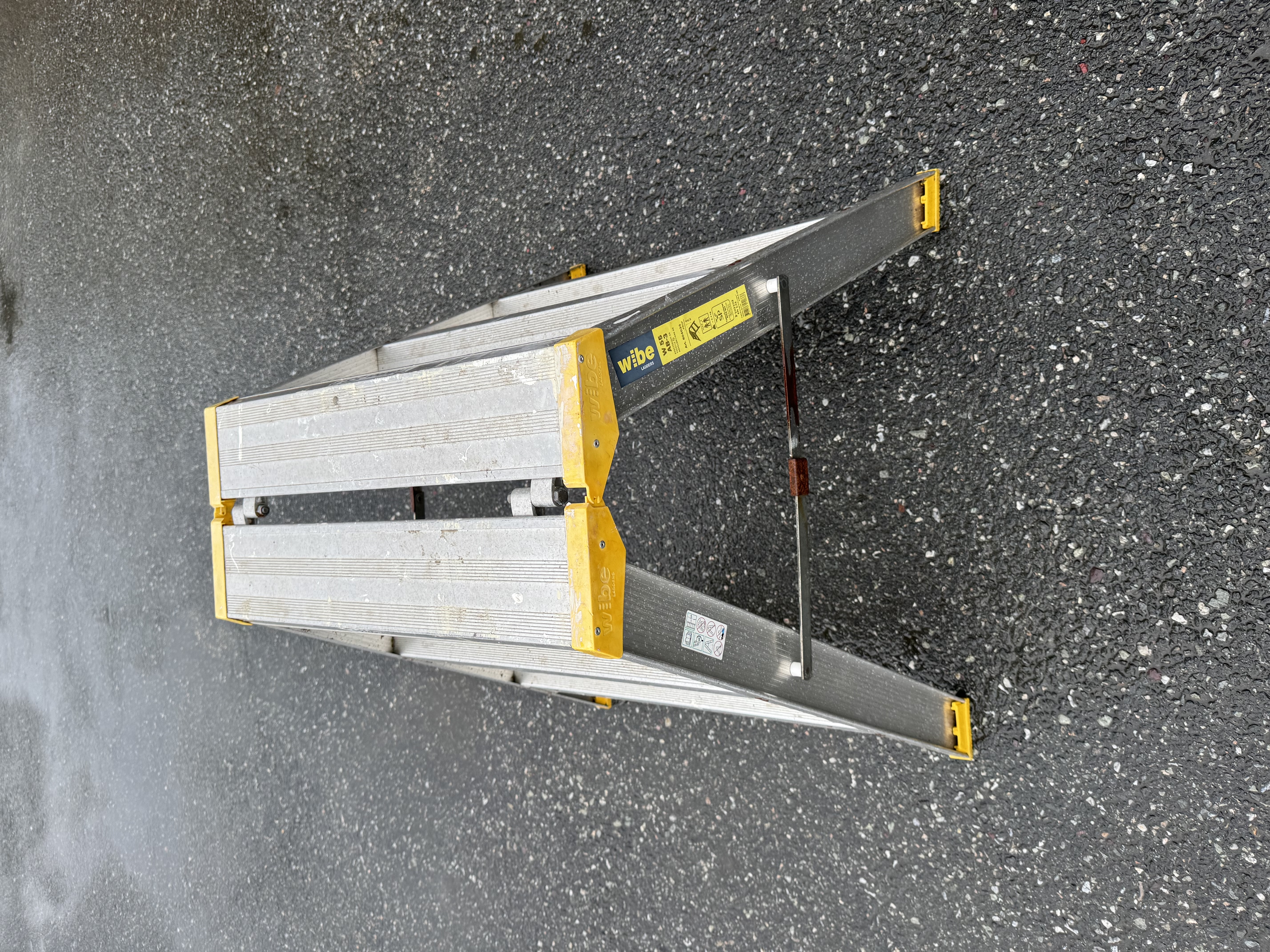 Stabil arbeids trapp/montørtrapp