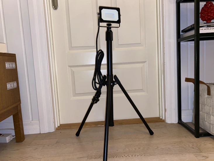 Arbeidslampe med stativ 1900lm