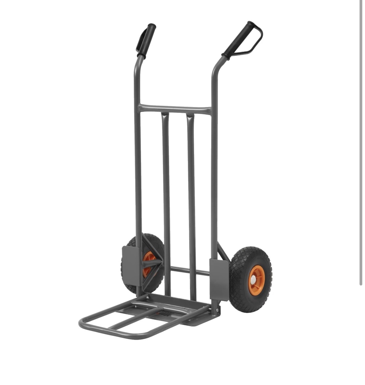 Magasinkärra med en kapacitet på 200 kilo.