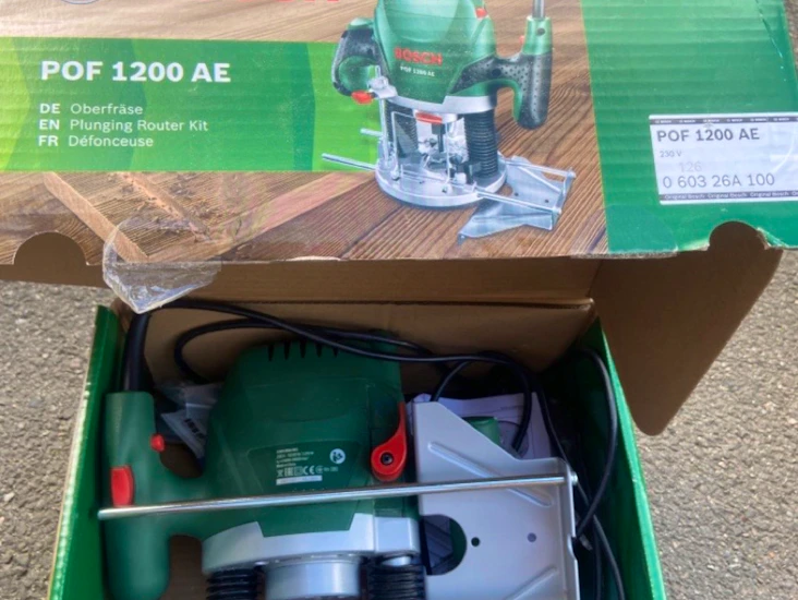 Bosch pof 1200 ae håndoverfres