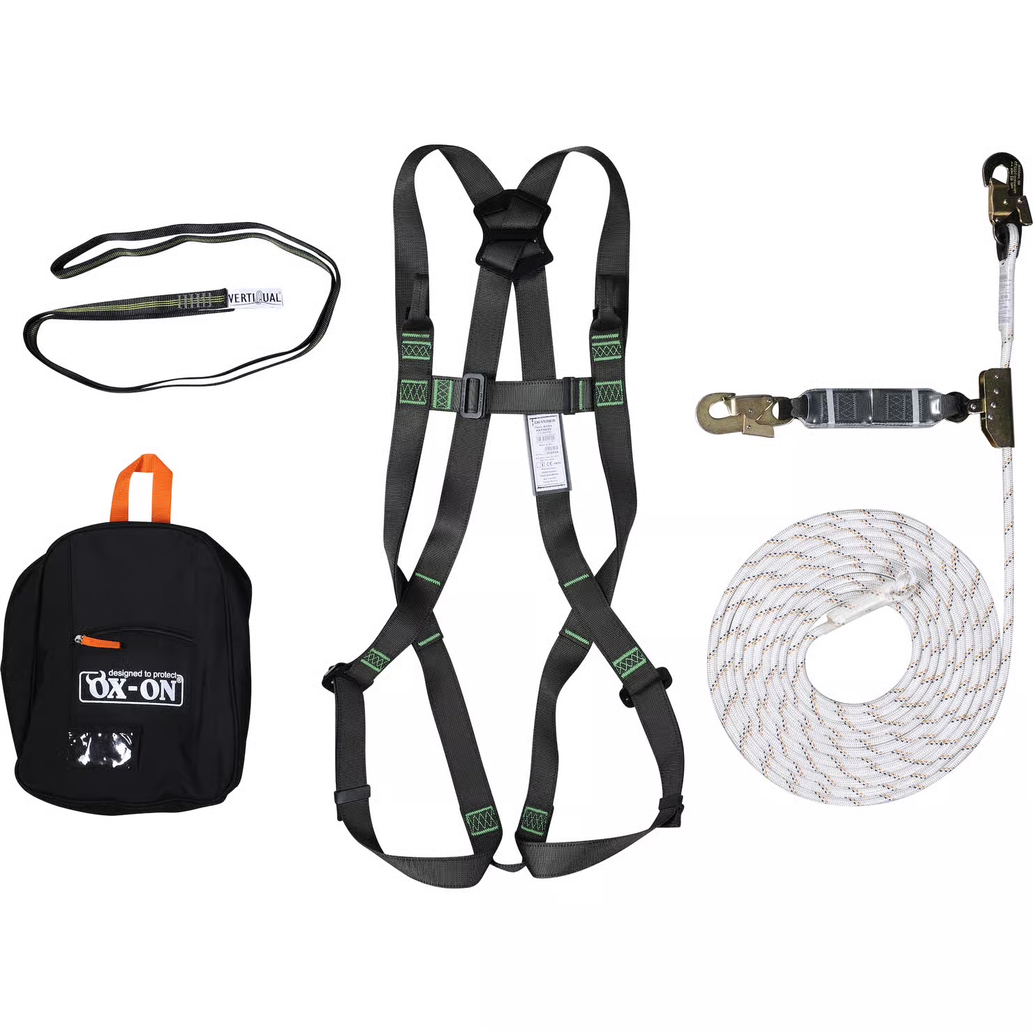 2 stk fallsikringssett basic