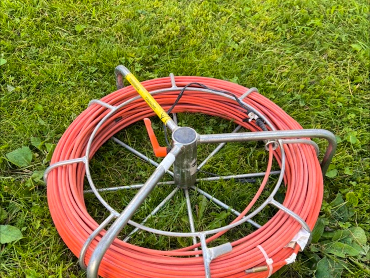 Dragfjäder markrör 120m