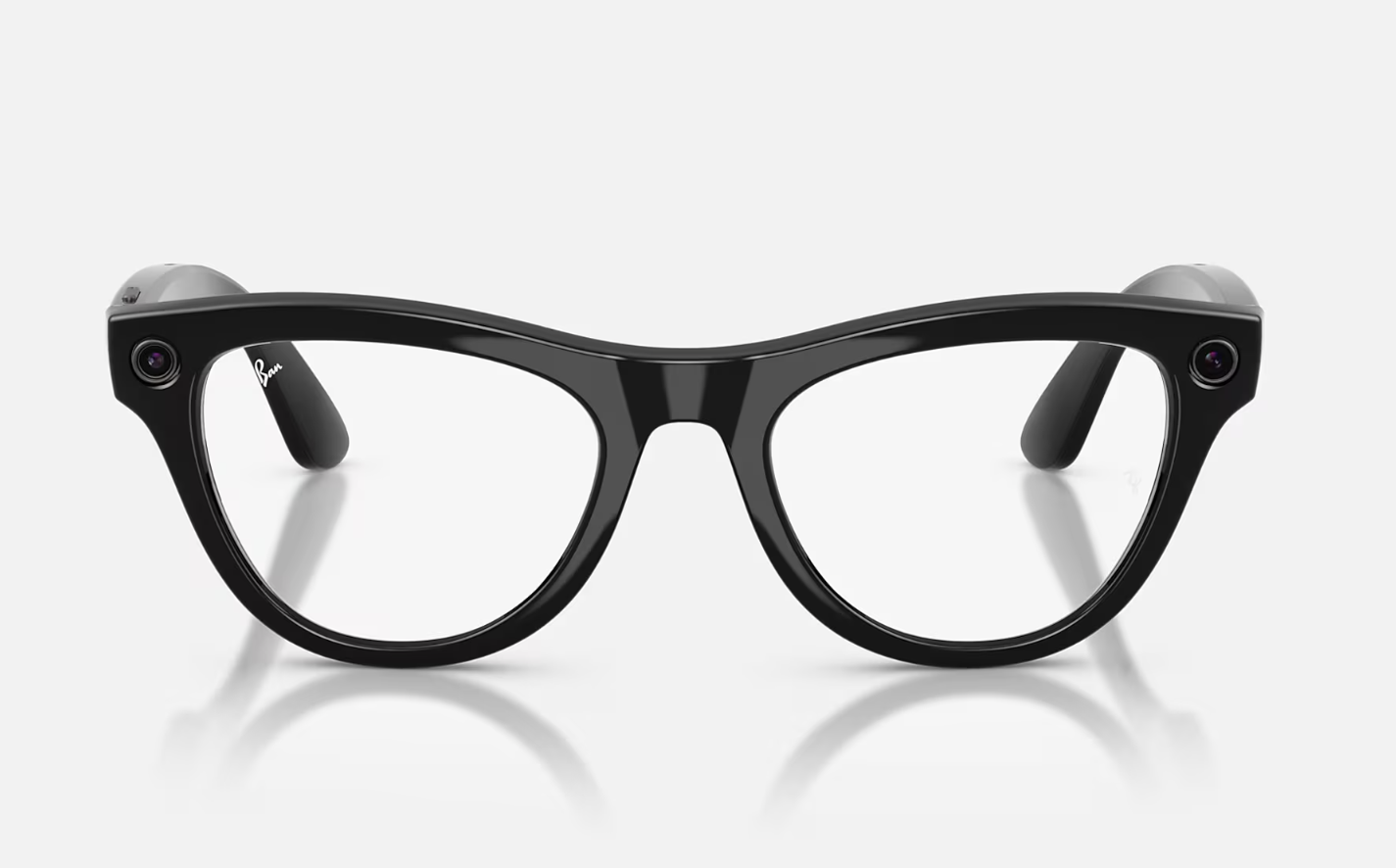 Ray-ban meta smart glasses (gen 2, transitions lens, clear/graphite green transitions, skyler frame)