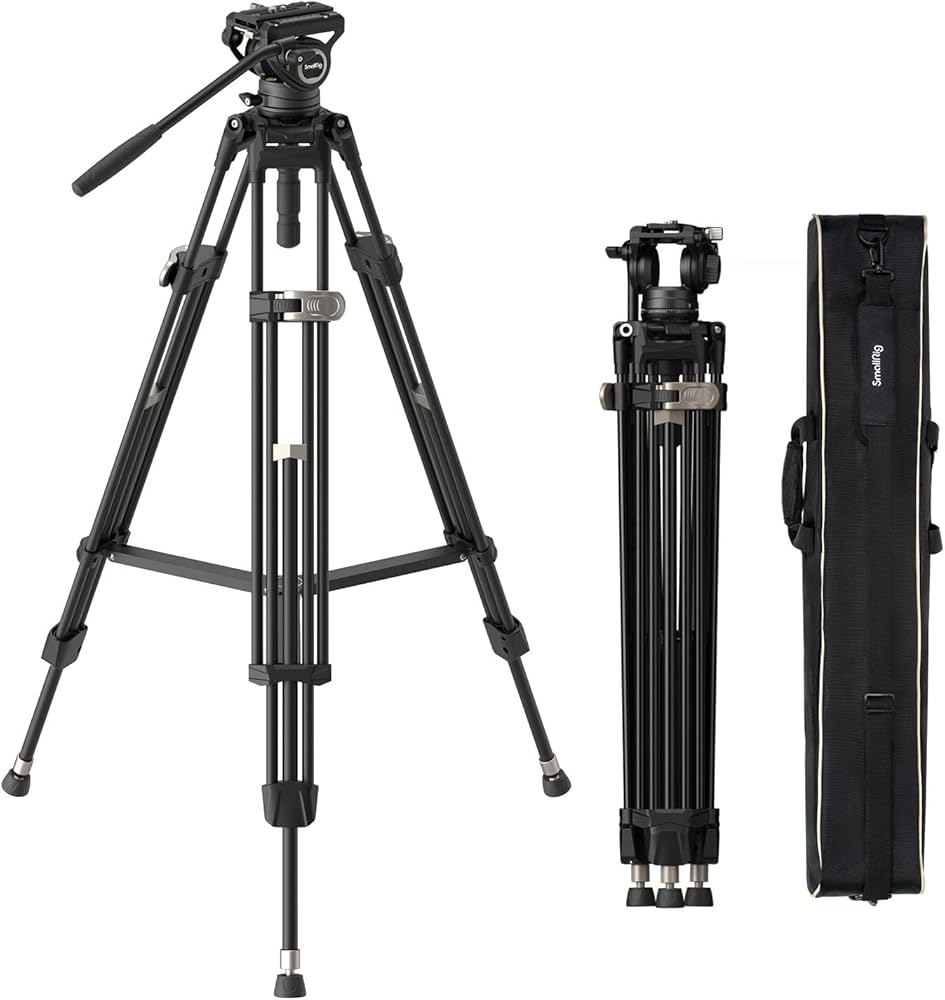 Smallrig freeblazer heavy-duty aluminum alloy tripod kit ad-80