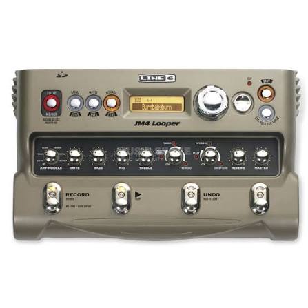 Line 6 jm4 looper and effects guitar pedal