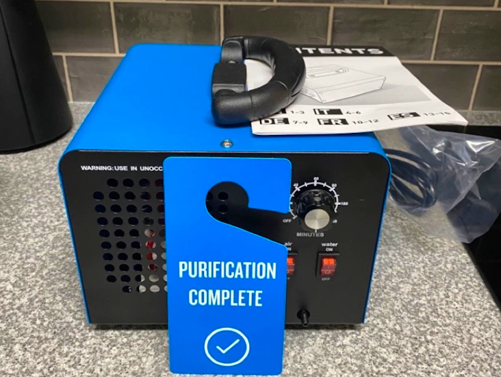 Ozongenrator - luktborttagare