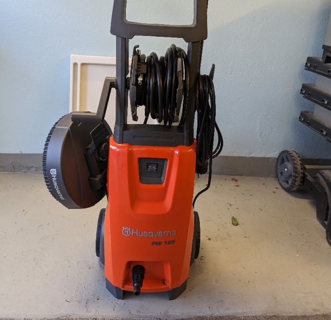 Husqvarna pw 125 högtryckstvätt