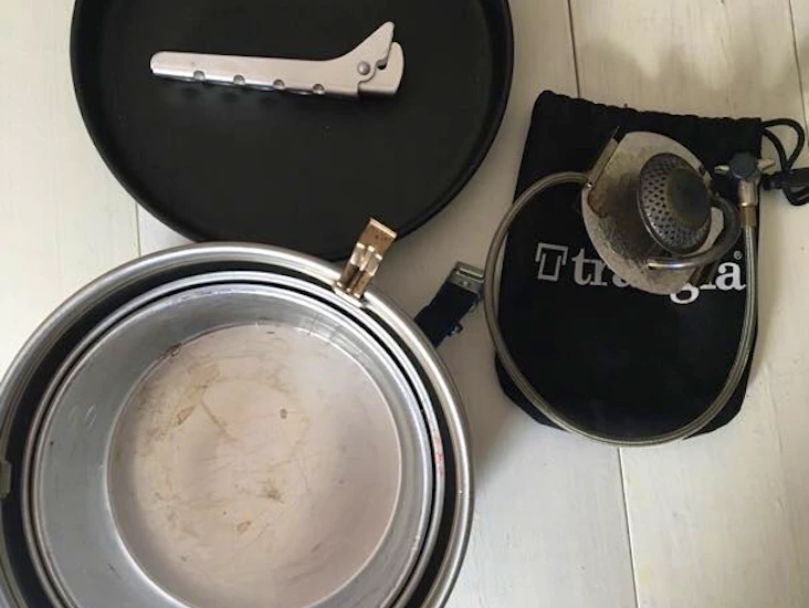 Triangia 25-4 stormkök med gas-brännare