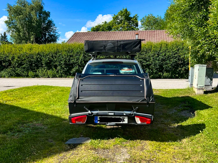 Thule velospace xt 3bike 13pin + thule förvaringsbox backspace xt 300 l