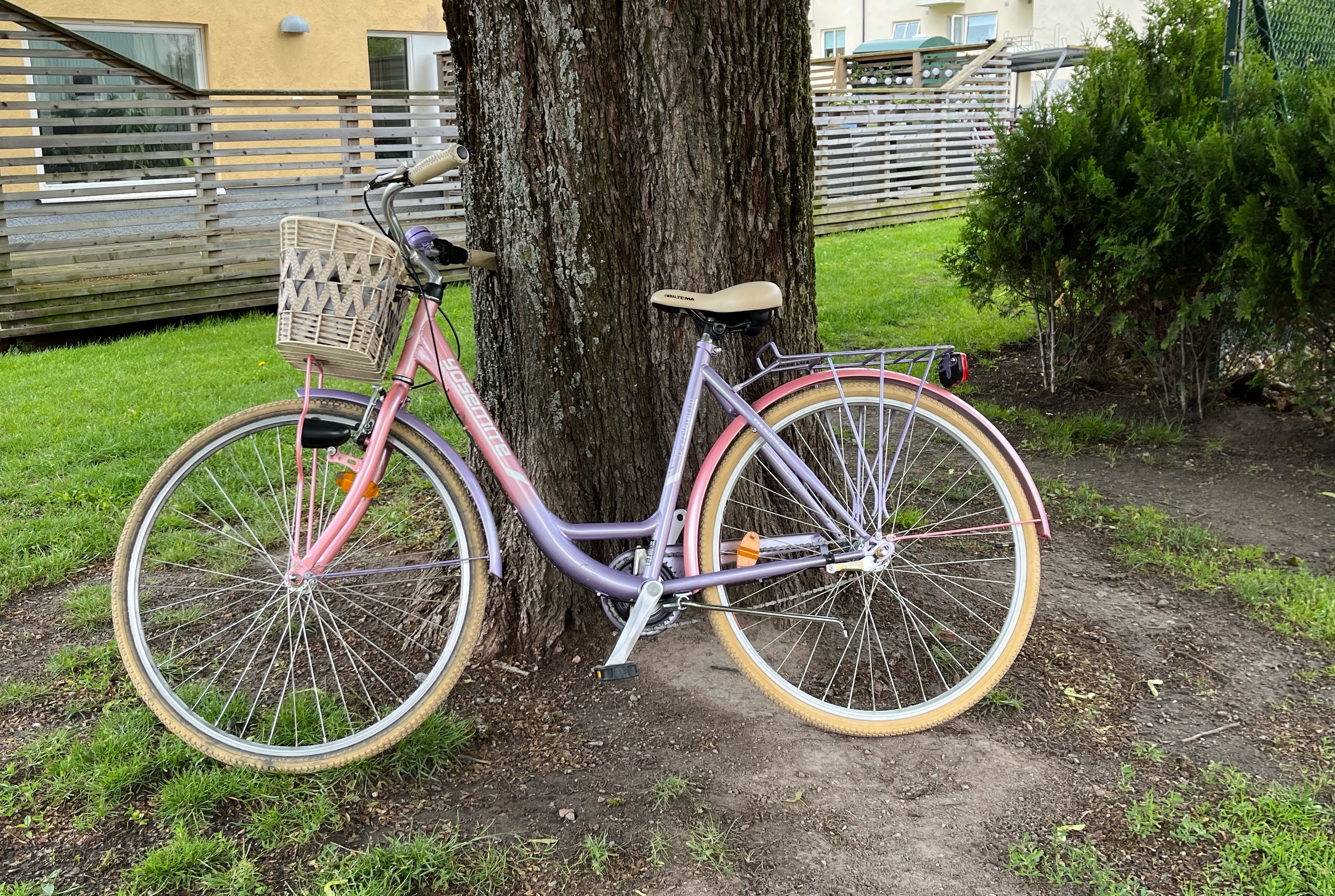 Damcykel / stadscykel med 3 växlar