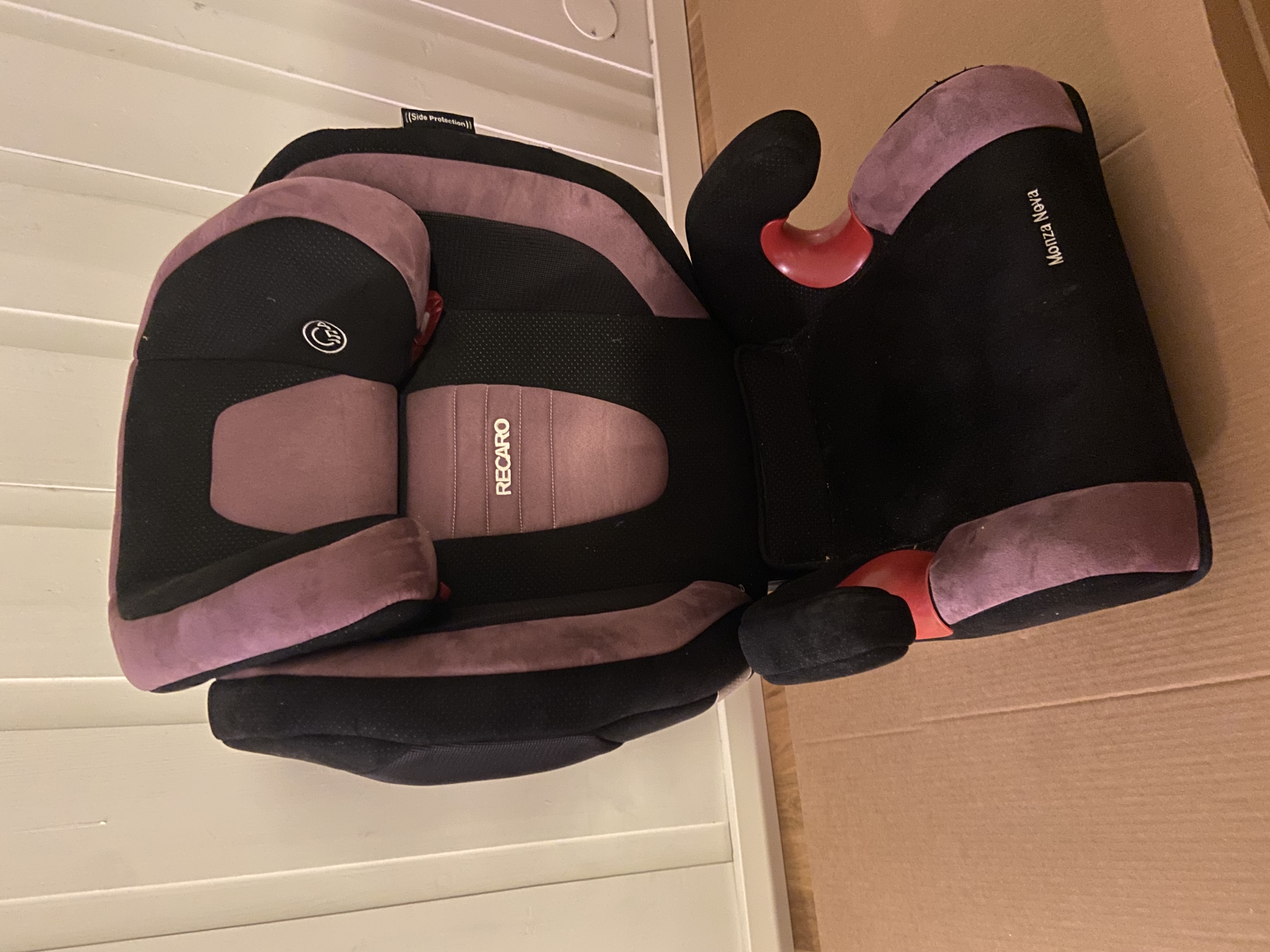 Justerbar bilbarnstol för de lite större barnen -recaro monza nova 