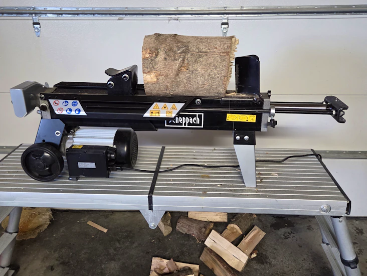 Elektrisk vedkløyver 7 tonn