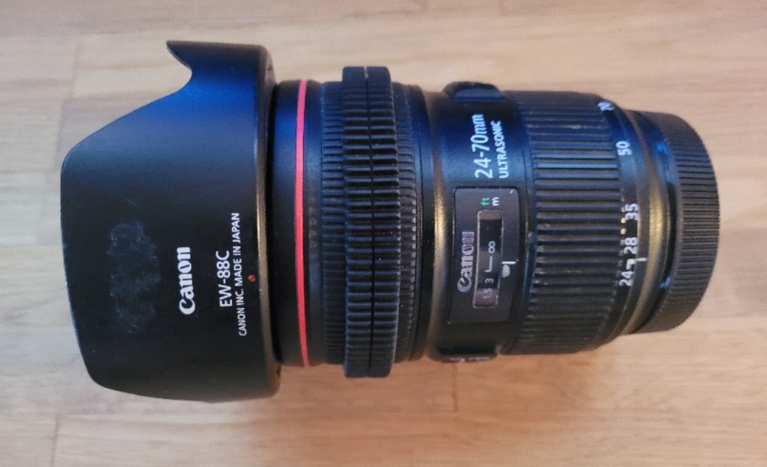 Canon ef  24-70 2.8 is ii l