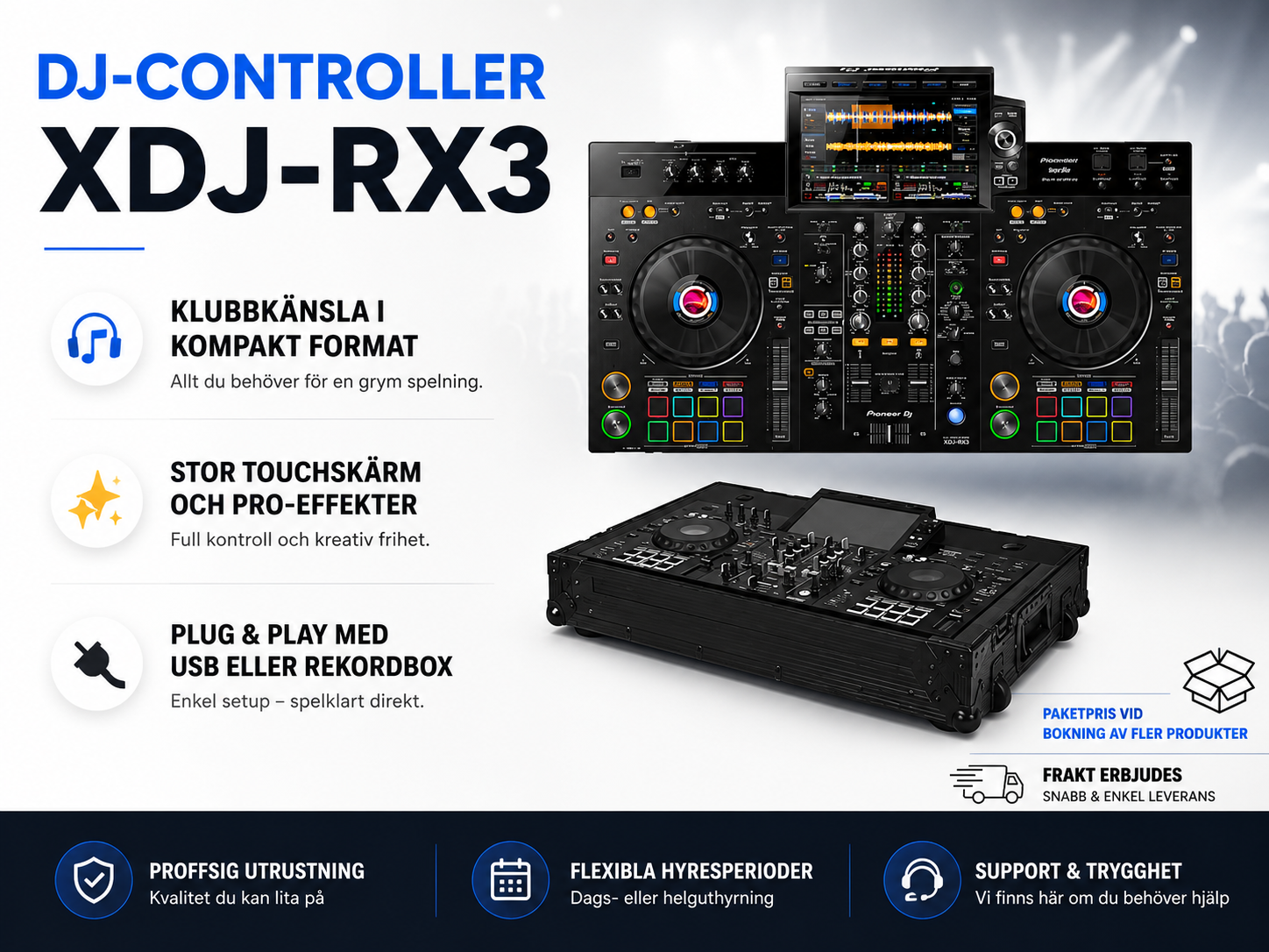Xdj rx3 - standalone dj controller