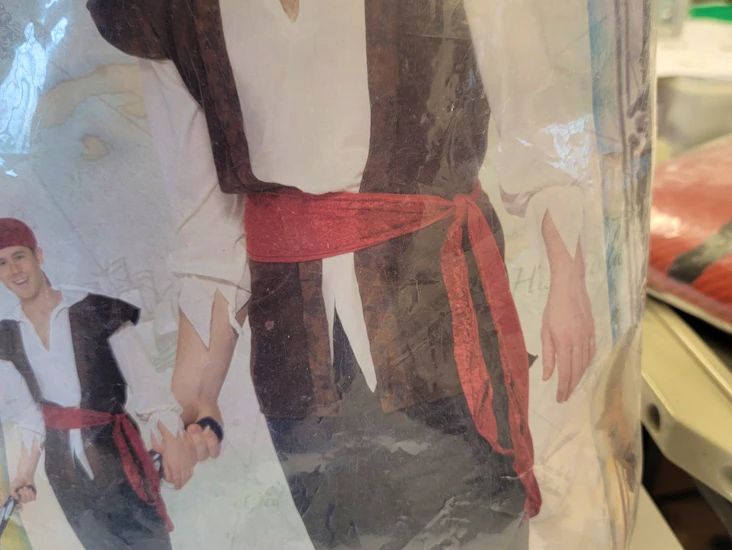 Male pirate costume