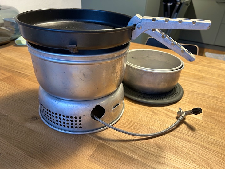 Trangia kaasupolttimolla