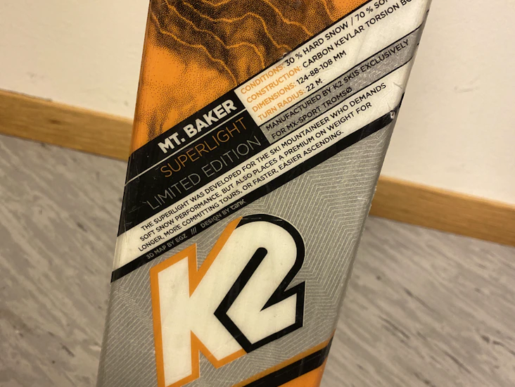 Randonee med rammebinding