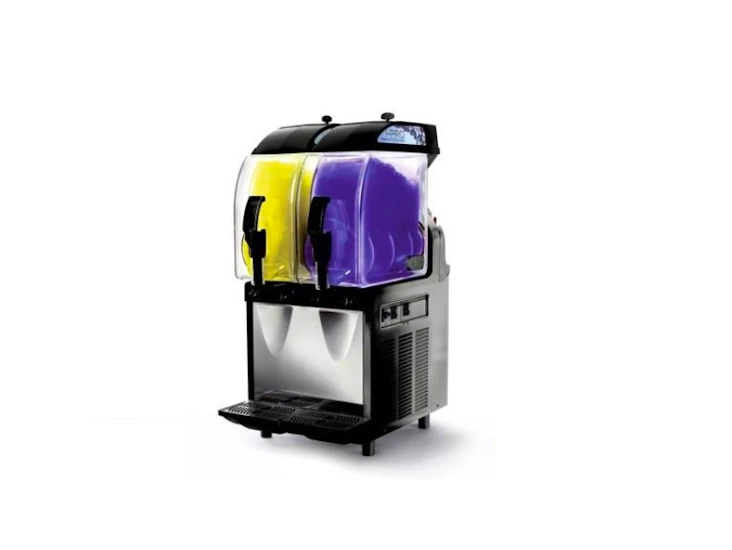 Slushice maskine m. 2 kamre