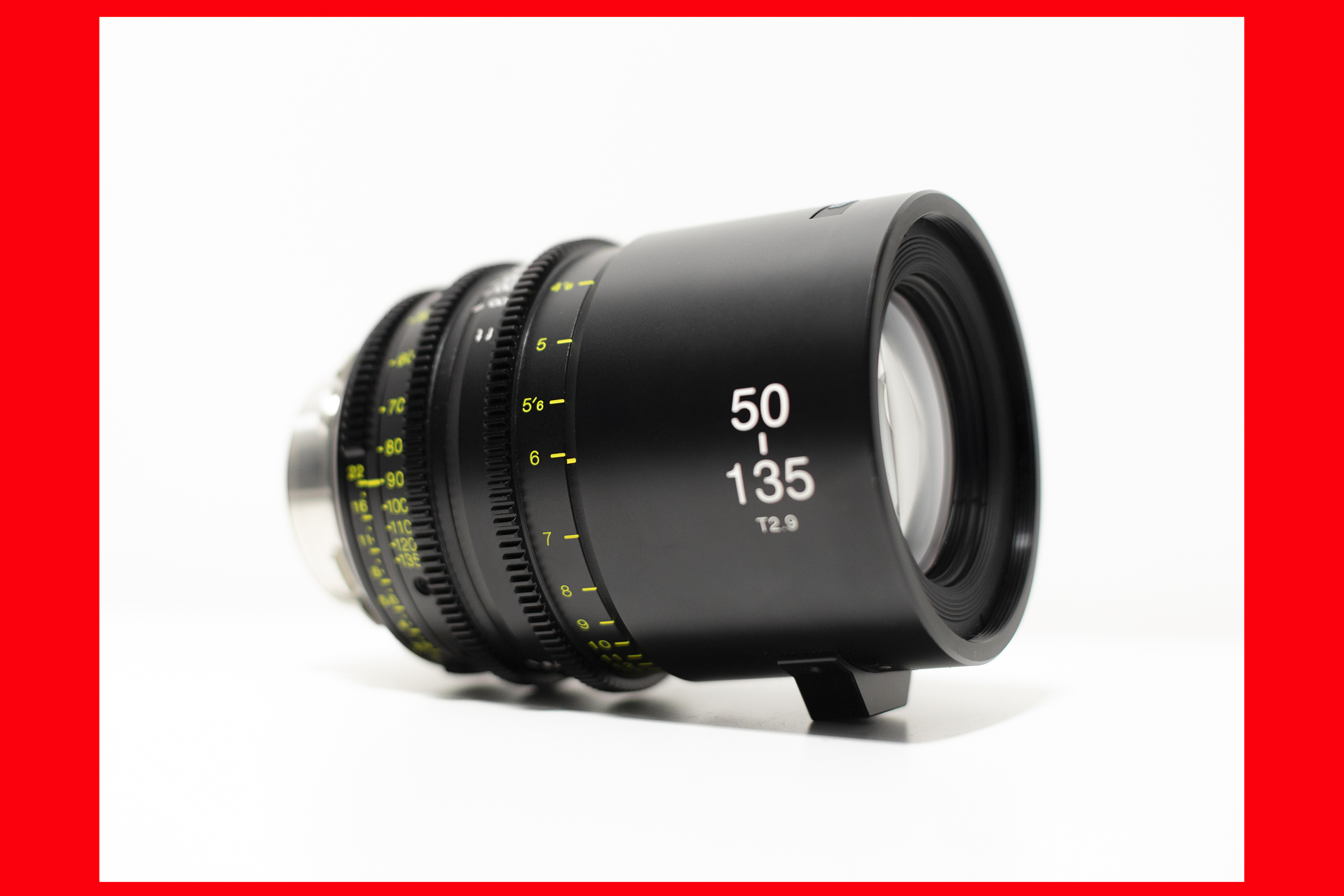 Tokina 50-135mm t2.9 cine zoom lens - pl mount