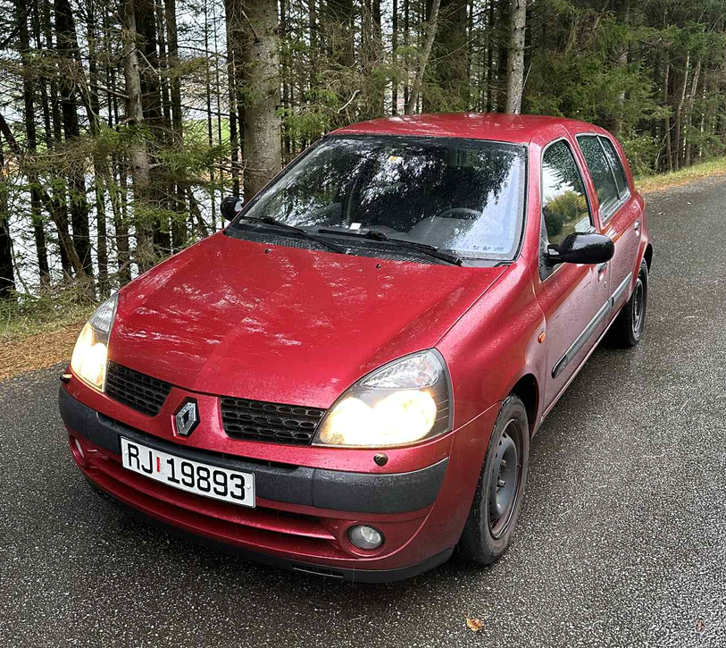 Renault clio 2002. manuell, perfekt for rimelig øvelseskjøring eller tur!