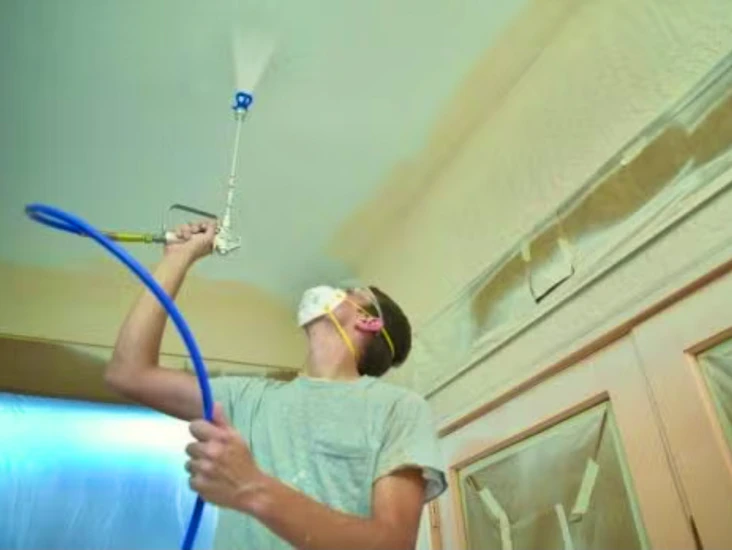 Proff malesprøyte leies ut