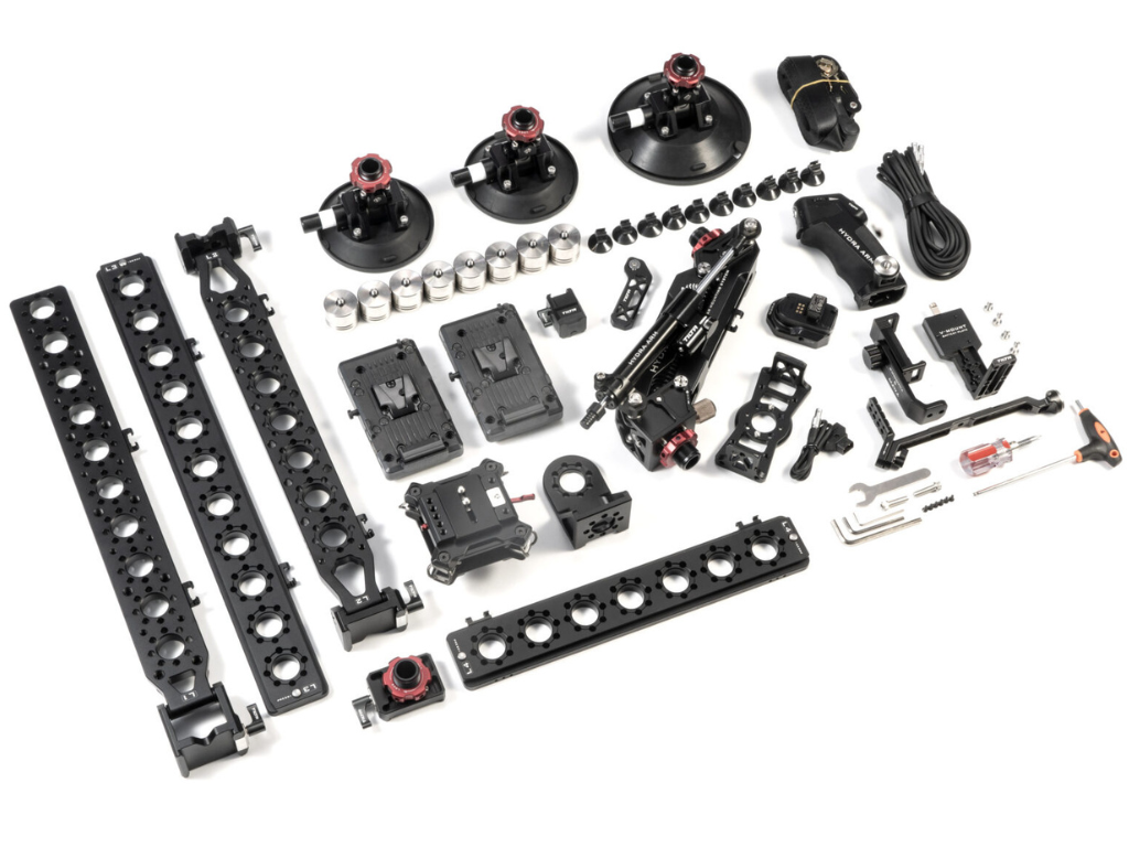 Tilta hydra alien car mounting system pro kit (w/ rail attachment + soft spring head)