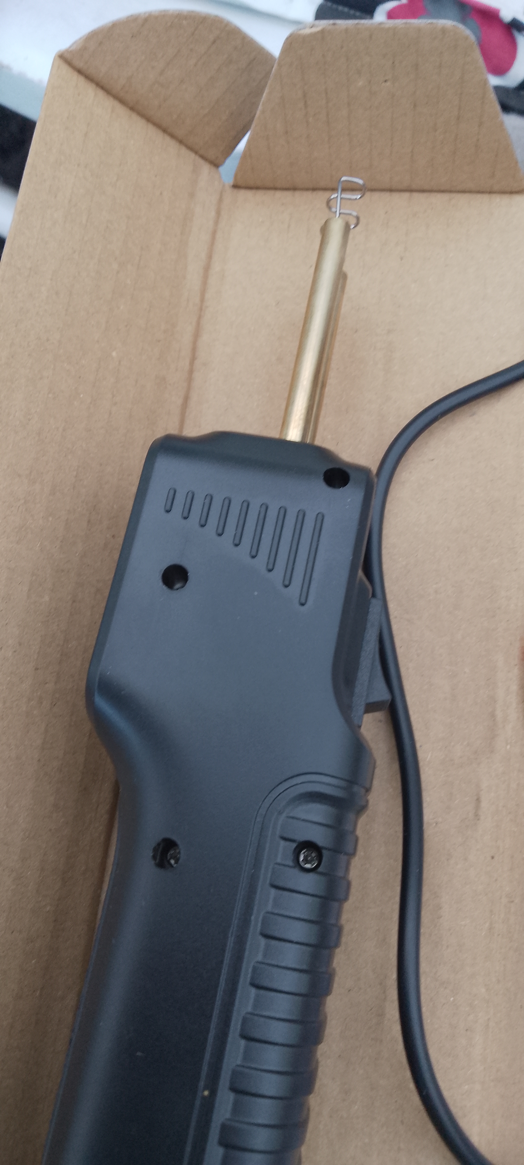 Plastsvets att laga plast detaljer 