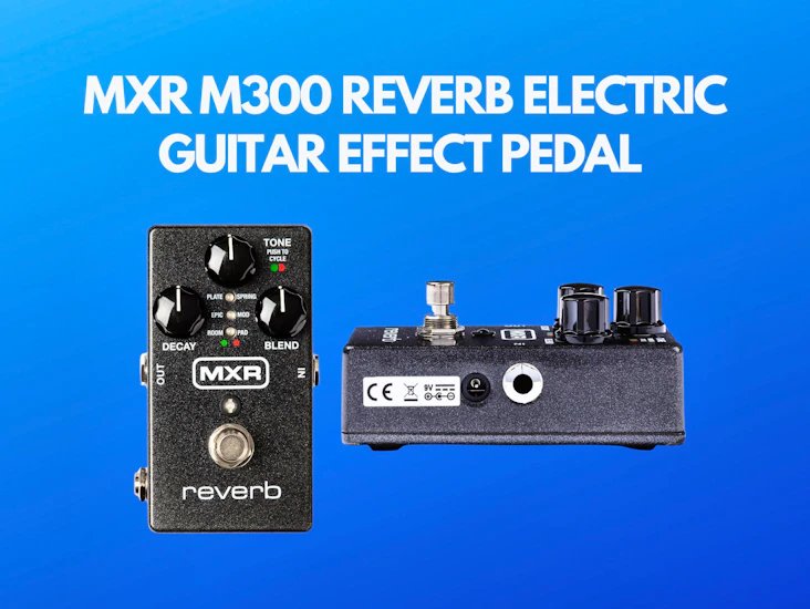 Mxr m300 reverb electric guitar effect pedal