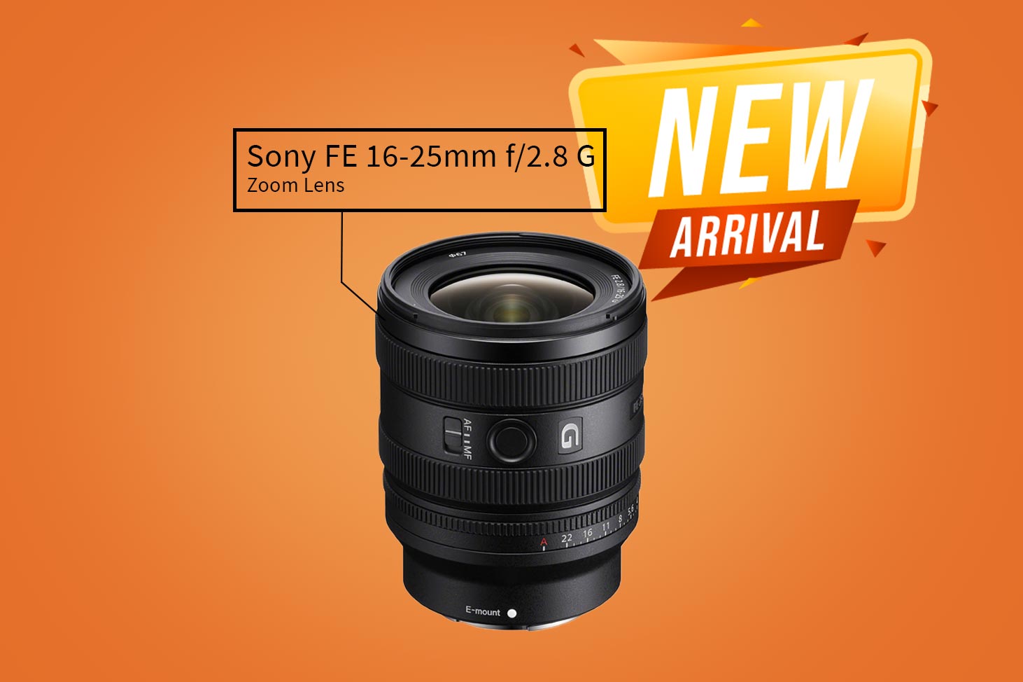Sony 16-25mm f/2.8 g lens