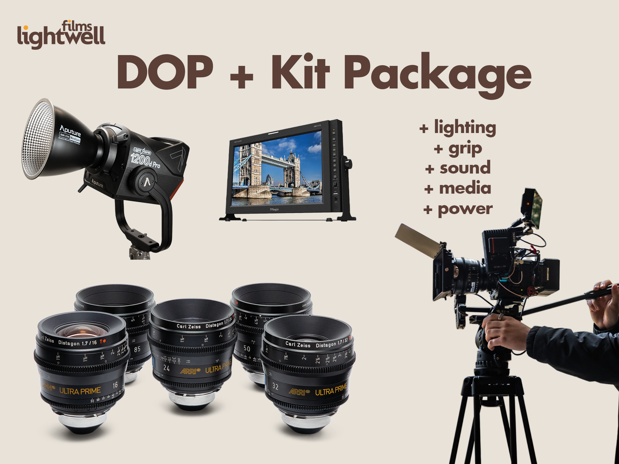Dop + full equipment package