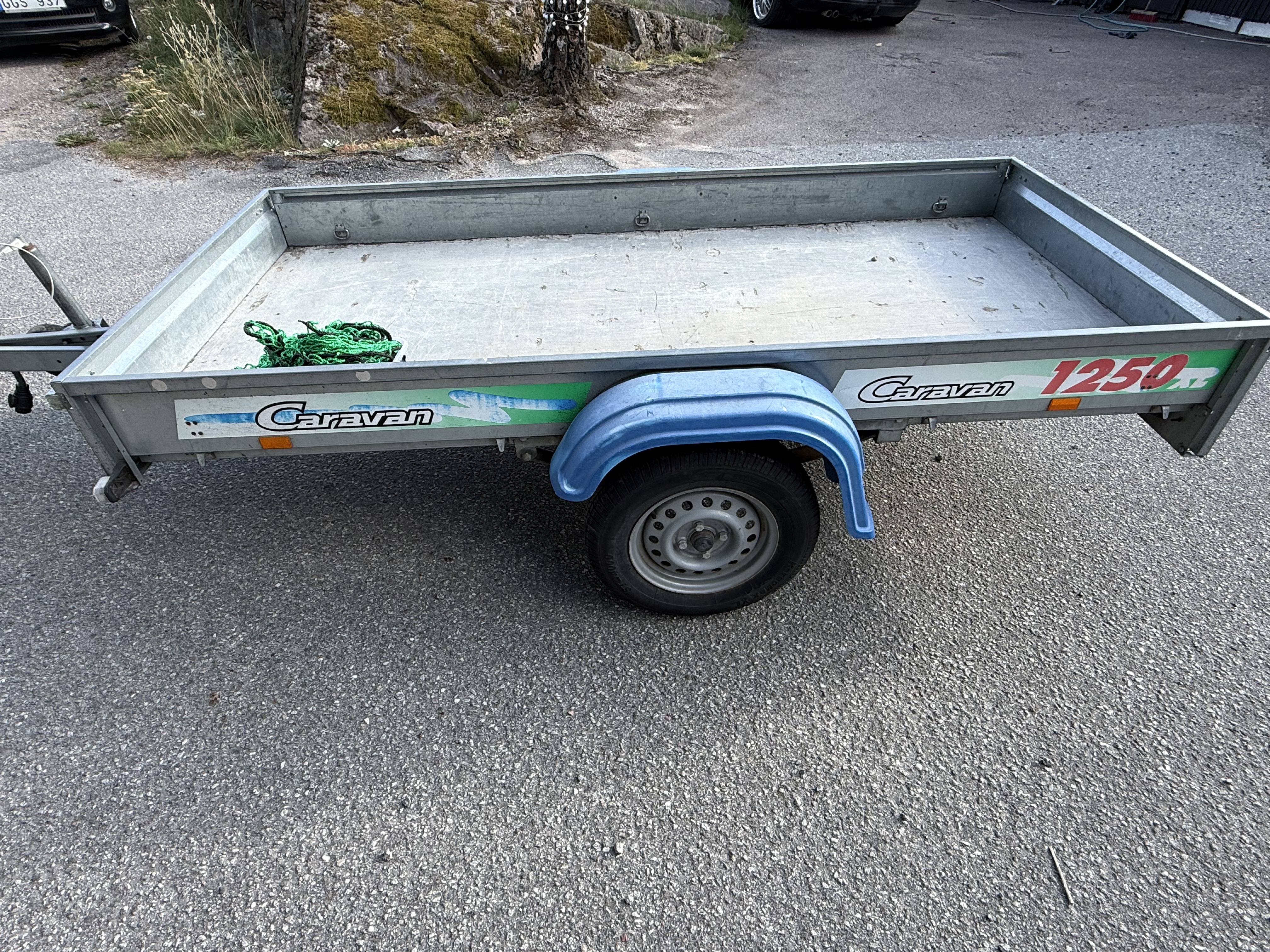 Obromsat släp 750kg