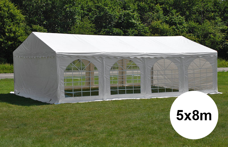 Partytält 5x8m