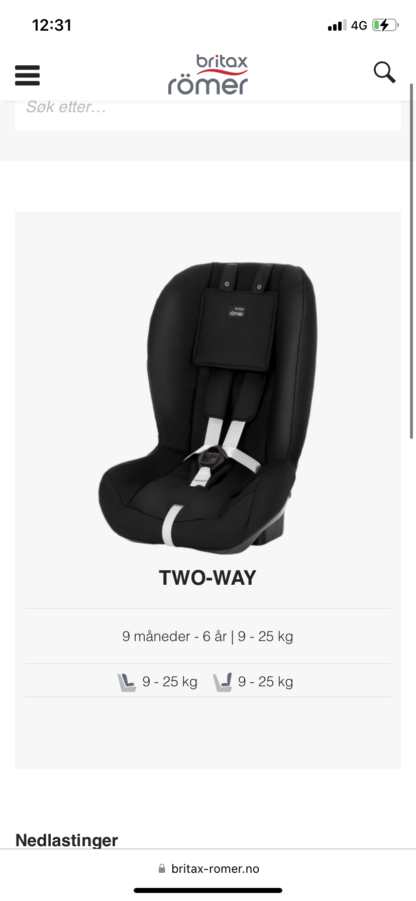 Britax two way