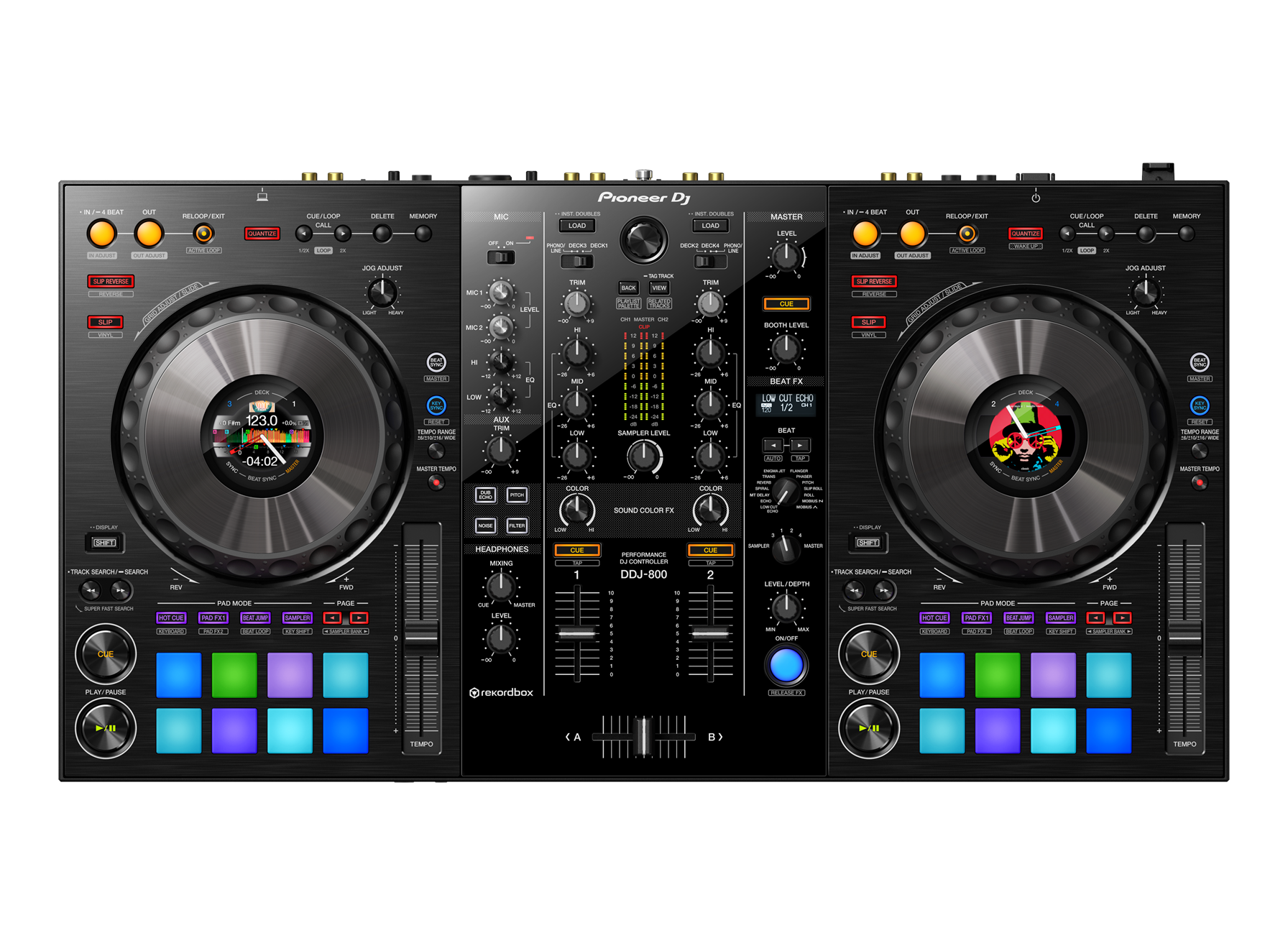 Pioneer ddj-800 dj controller (flightcased) | same day hire available 
