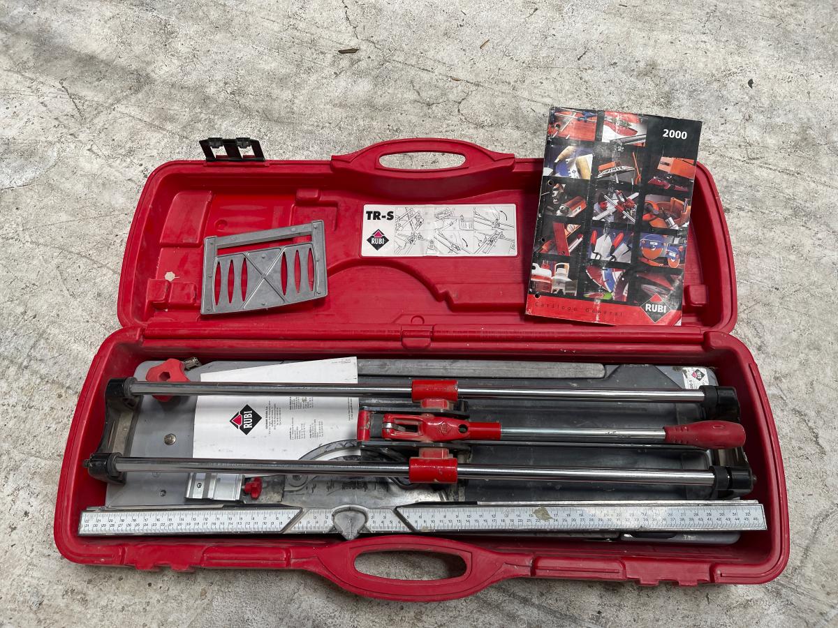 Rubi tr-600 manuell flisekutter