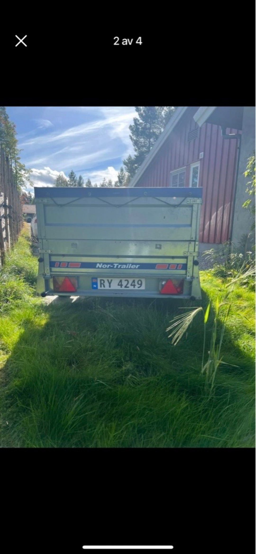 Tilhenger leies ut