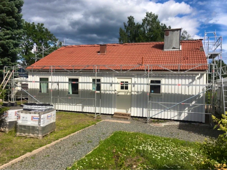 Byggställning uthyres