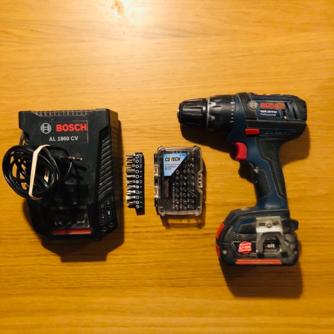 Borr/skruvdragare batteridriven