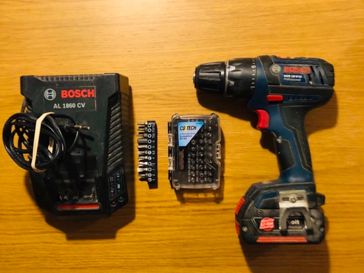 Borr/skruvdragare batteridriven