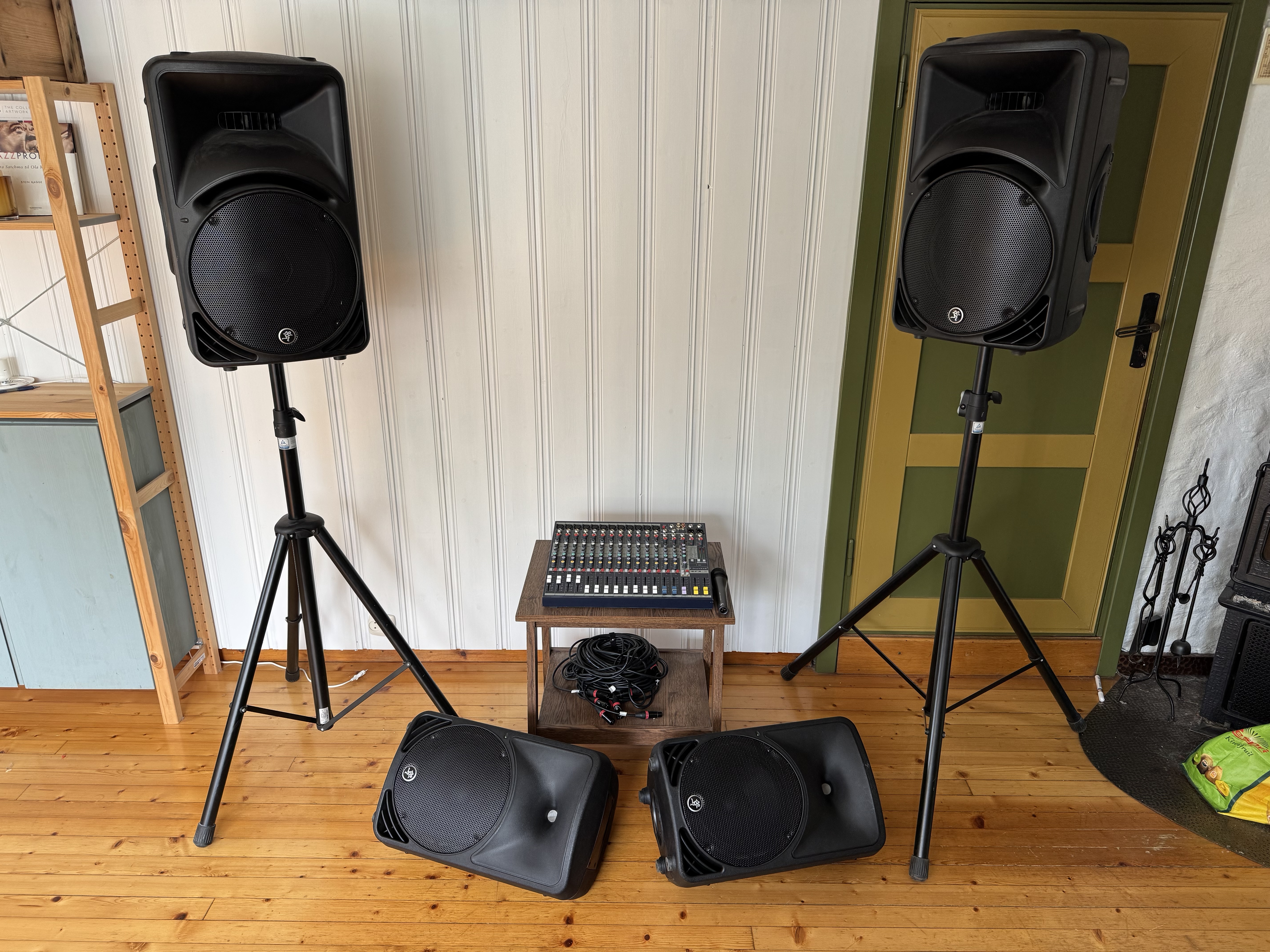 🎶 komplett lydanlegg / pa-anlegg til leie – perfekt til fest, konsert, bryllup eller konferanse 🎶