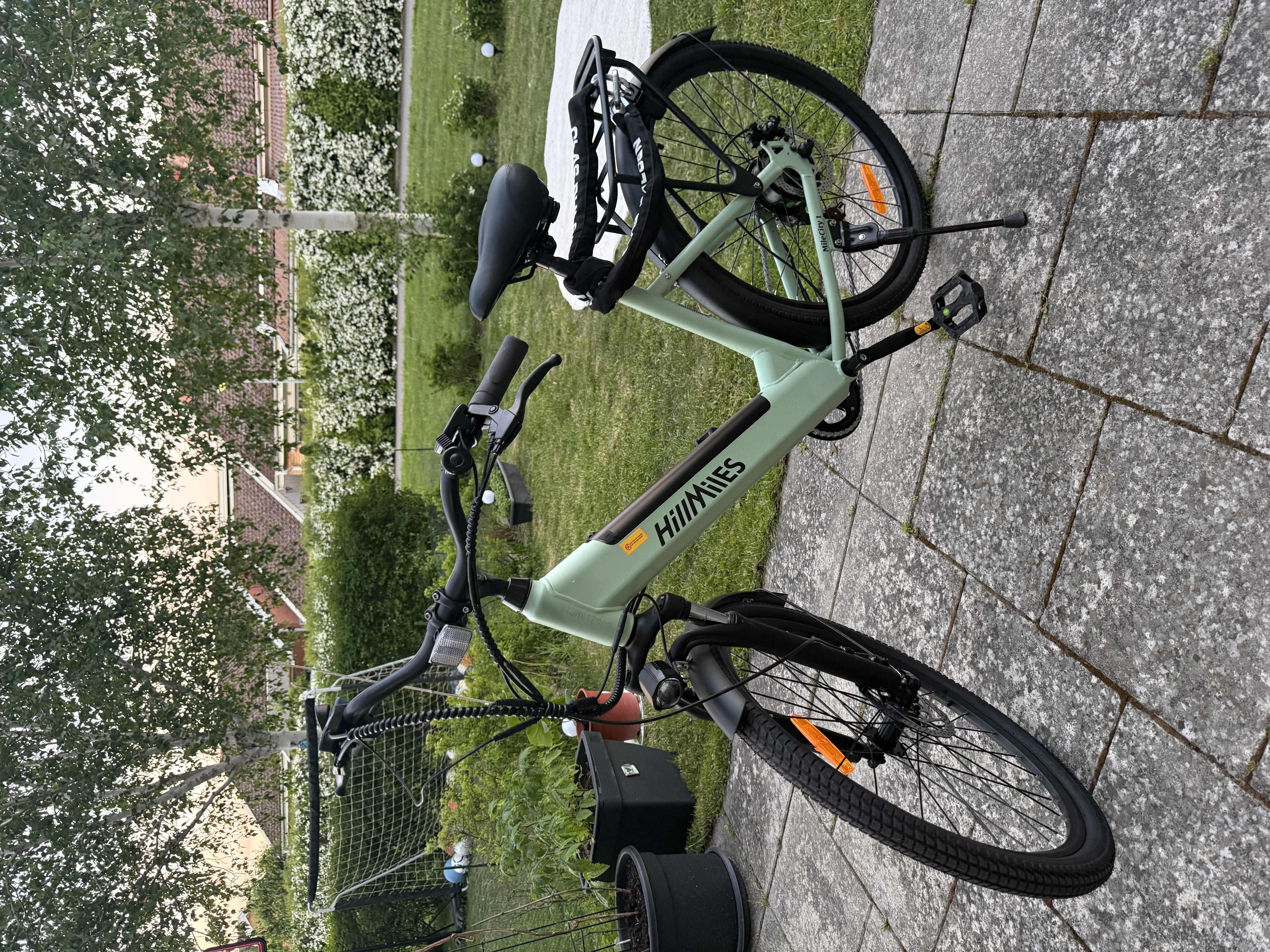 Elcykel – hillmiles milecity 1 (26") med lång räckvidd