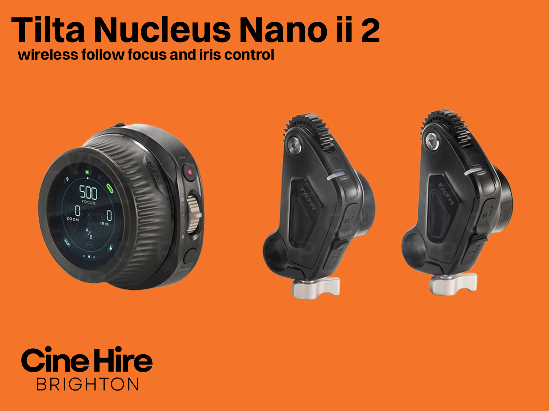 Tilta nucleus nano ii 2 wireless follow focus and iris control