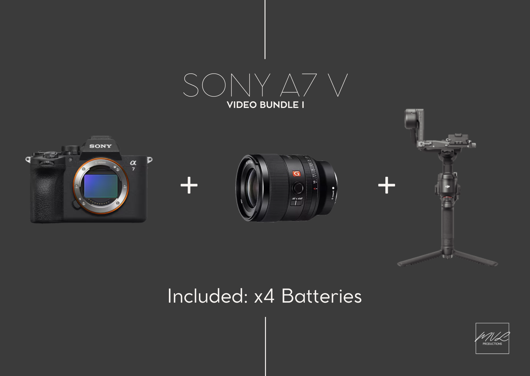 Sony a7 v - video bundle i