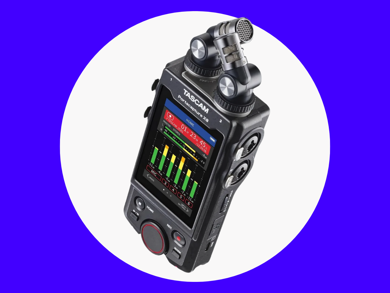 Tascam portacapture x8 – 32-bit float audio recorder