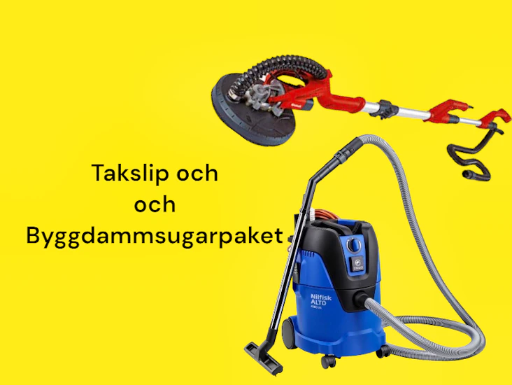 Takslipspaket inkl dammsugare